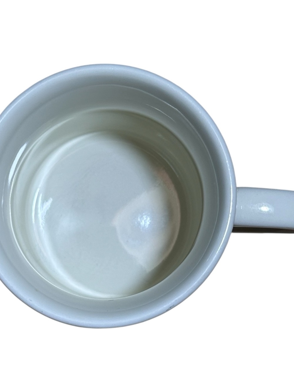 White Ceramic Novelty Quote Coffee Mug - White - Picture 4 of 7